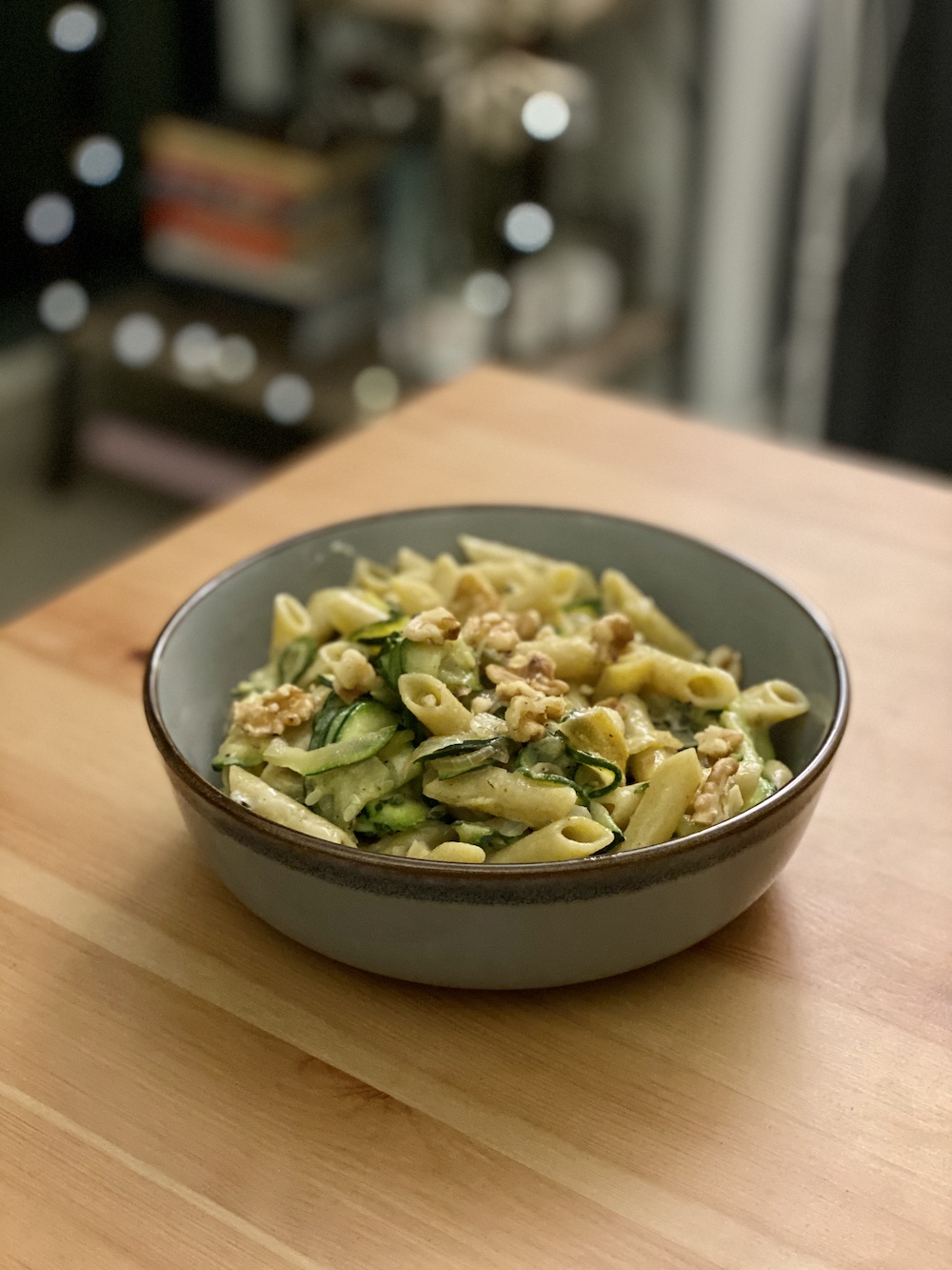 Zucchini, gorgonzola and walnuts pasta 👌 - Marie is cooking